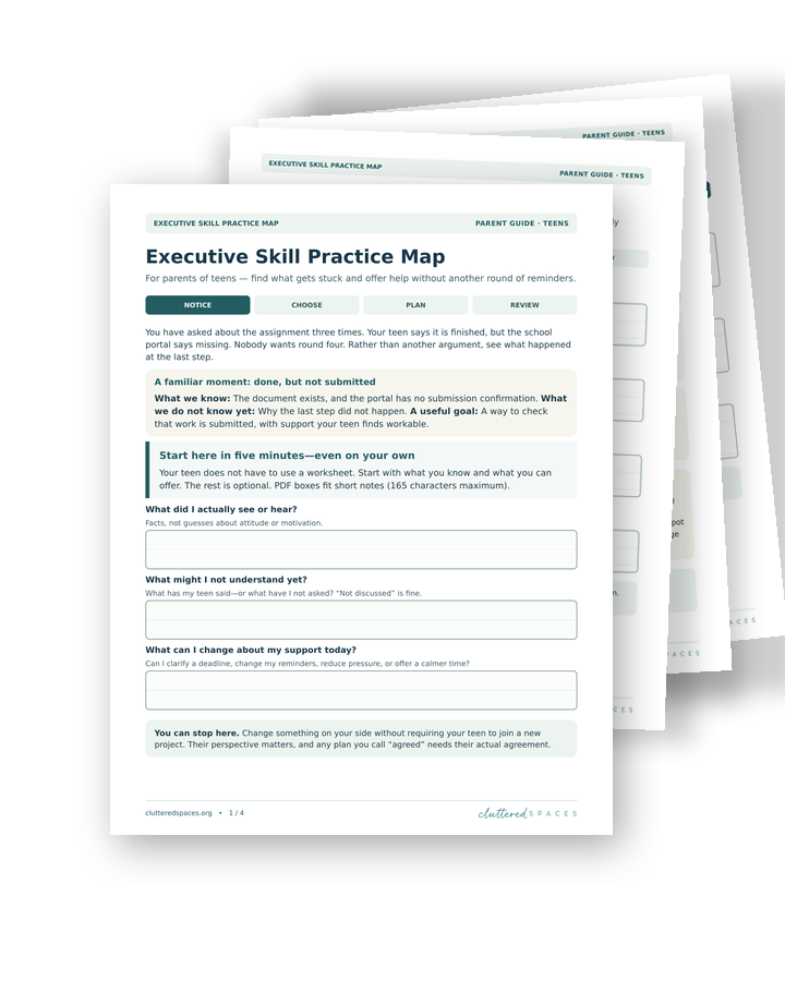Parent’s Guide: cover and workbook page previews